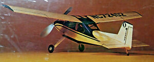 NIB 21" LUSCOMBE SEDAN Rubber Scale or RC Balsa Model Airplane Kit Sterling K-3