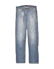 ROY ROGERS Mens Straight Jeans W31 L34 Blue Cotton PM05