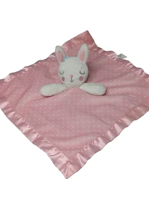 Manta Circo Target Rosa Lunares Blanco Conejito Satén Seguridad Lovey Peluche 2016 Foto 1 de 4