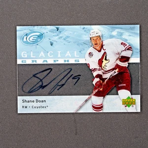 2007-08 Upper Deck Ice Shane Doan Glacial Graphs #GG-SD Coyotes - Picture 1 of 3