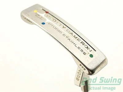 Titleist Scotty Cameron Studio Stainless Newport Beach Putter Steel Right 33.0in - Image 1 of 4