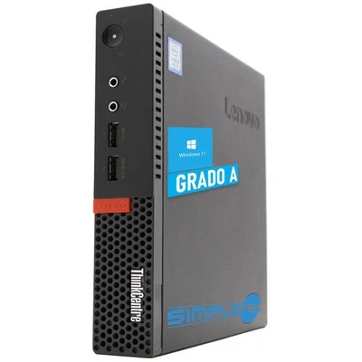 Lenovo M710q I3 8gb RAM SSD 256gb Windows 11 Pro Tiny Micro PC Mi Refurbished - Image 1 of 4