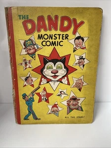 The Dandy Monster Comic 1946 Buch D.C.Thomson Annual ohne Inschriften RAR - Bild 1 von 24