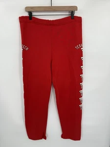 Vintage 80s Texas Tech Red Raiders Russell Athletic Sweatpants Size Large - Picture 1 of 7