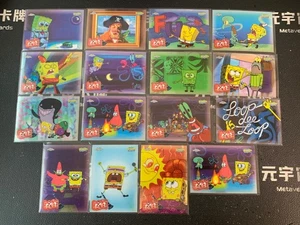 2025 Topps Chrome SpongeBob Song Songs The Jellyfish Jam F.U.N Lot*16 - Picture 1 of 2