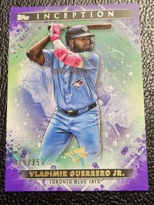 2024 Topps Inception #26, Vladimir Guerrero Jr. Purple /150 BLUE JAYS - Picture 1 of 7