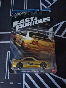 HOT WHEELS  Fast&furious  Fast And Furious Nissan Skyline Gt - Foto 1 di 1