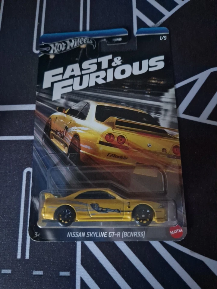 HOT WHEELS  Fast&furious  Fast And Furious Nissan Skyline Gt - Immagine 1 di 1