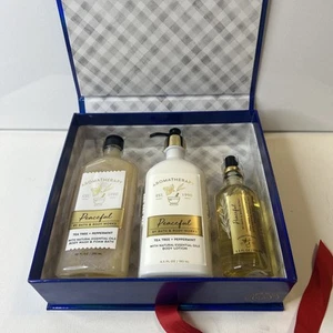 NEU Bath & Body Works Aromatherapie FRIEDLICHER TEEBAUM + PFEFFERMINZ Set - Bild 1 von 2