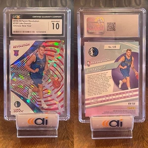 2018-19 Panini Revolution #128 Chinese New Year Luka Doncic CGC 10 - Picture 1 of 1
