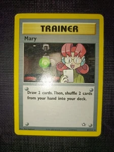 Pokemon Karte - Mary - 87/111 - Neo Genesis Set - Rare - ENG A17 - Bild 1 von 3