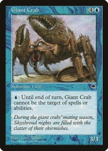 4x Giant Crab - LP -  Tempest Block - mtg - SPARROW MAGIC - Picture 1 of 1