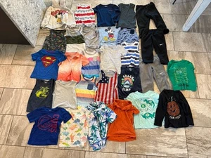 SIZE 4T Kids Lot of 29 Clothes Items Nike DriFit Jumping Beans Carters Columbia - Picture 1 of 4