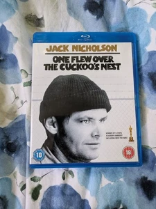 One Flew Over the Cuckoo's Nest Blu-ray 1975, Milos Foreman Jack Nicholson - Picture 1 of 3