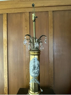 LÁMPARA Vintage Escena Mítica Italiana Fornasetti Estilo 2º Foto 1 de 3