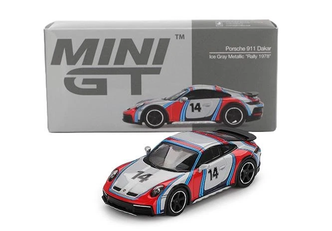1:64 TRUESCALE Porsche 911 (992) Dakar Ice Rally Tribute 2024 Mini-Gt MGT00964-L - Bild 1 von 2