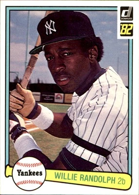 Willie Randolph 1982 Donruss #461 New York Yankees ENVÍO GRATUITO AutographDen Foto 1 de 2