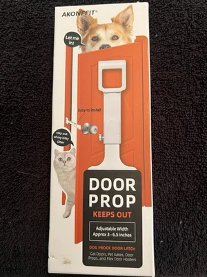 Adjustable Door Latch for Cats - Strong, Safe, and Pet-Friendly Door Prop - Image 1 of 3