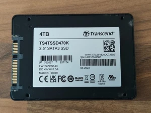 4 TB TS4SSD470K Transcend SSD, SATA - Zdjęcie 1 z 9