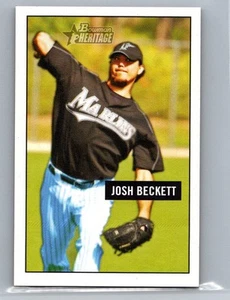 Josh Beckett 2005 Bowman Heritage Florida Marlins #198 - Picture 1 of 2