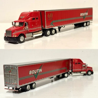 RARO! Remolque de caja seca furgoneta Eagle BOUTIN 1/64 DCP Red International 9200 Foto 1 de 4