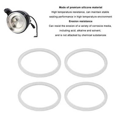 4PCS High Temperature Resistance Water Distiller Sealing Ring For Dental - Image 1 of 4