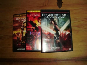 Resident Evil; Resident Evil Apocalypse and Resident Evil Extinction DVD Set - Picture 1 of 4