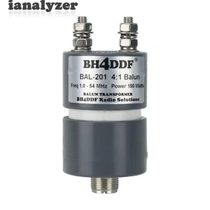 BH4DDF BAL-201 4:1 onde corte Balun 200ohm impermeabile antenna Balun trasformatore - Foto 1 di 6