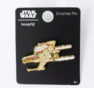 Star Wars X-Wing Are We There Yet Emaille Pin goldfarben - Bild 1 von 4