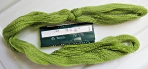 Bella Lusso Crewel Wool ~ Color 653 ~ Grass ~ Made in Italy ~ 1 lot - Picture 1 of 7