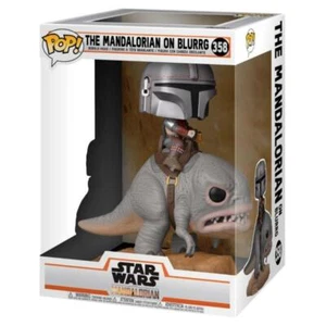 Funko Pop! Figura #358 Star Wars: The Mandalorian - The Mandalorian on Blurrg - Imagen 1 de 4