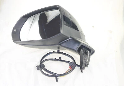 Driver Side Power Mirror For Audi Q5 PHEV Heat BSM Power Fold Memory 18-24 BLACK Foto 1 de 4