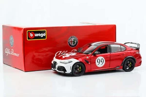 1:18 BBURAGO Alfa Romeo Giulia GTAm 2020 Racing #99 rot metallic - Bild 1 von 6