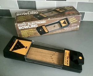Vintage Foto Electronic Bowling Game by Cadaco Ten Pin Bowling ~ 1978 ~ Boxed - Picture 1 of 24