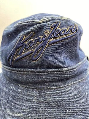 De Colección Kani Jeans Denim Sombrero Cubo 7 1/4-7 3/8 Gorra Ajuste Medio Moda Versátil Años 90 Foto 1 de 4