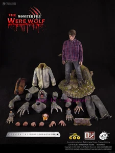 Figura de acción Coomodel X Ouzhixiang 1/6 Mf002 Monster File The Were Wolf Stock - Imagen 1 de 12