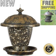 Vintage Hanging Bird Feeder Ebay