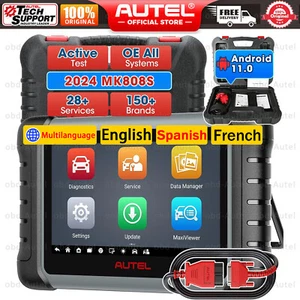 2025 Autel MaxiCOM MK808S PRO MX808S Bidirectional Car Diagnostic Scanner Tool - Picture 1 of 13