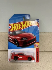 2021 Hot Wheels Rosso Toyota Supra, 220/250 | Allora e Oggi 5/10 - Foto 1 di 3