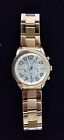 Michael Kors Gold Tone Watch Mk5726 Date Chronograph 7" Max Size New Battery