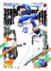 2021 Topps Holiday #HW97 Whit Merrifield  Kansas City Royals FREE SHIP - Picture 1 of 2