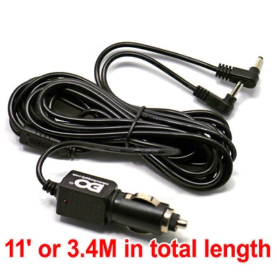 Cable de alimentación cargador de coche de 11' para reproductor de DVD doble Philips Pd9012/37rb 996510021372 Foto 1 de 4