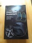 Set of 2 Carstore Front Car Seat Protectors - Black