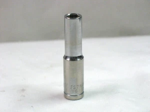 Westward Tools 1/4" 1/4" Drive 6 Point Deep Chrome Socket #5MV67 CR-V - Picture 1 of 4