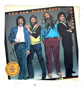 THE OAK RIDGE BOYS (Autographed) ~ Deliver ~ Orig. LP/Vinyl NM~7 - Picture 1 of 4