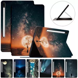 For Samsung Galaxy Tab S7 FE S8 Plus Tablet Shockproof Leather Stand Case Cover - Picture 1 of 38