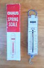 Ohaus Pull Type Spring Scale 2000 g /20 Newton Capacity. Made in USA 8004.  