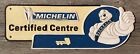 MICHELIN Tires Certified Center 1949 Manchester Cast Iron Plaque Sign