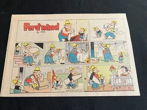 #TH01b FERD'NAND por Al Plastino Lote de 5 Tiras de Media Página Sunday Tabloide 1975 - Imagen 1 de 5