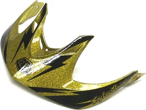 Troy Lee Designs TLD A1 Helmet Replacement Visor Peak Cyclops Gold - Picture 1 of 1
